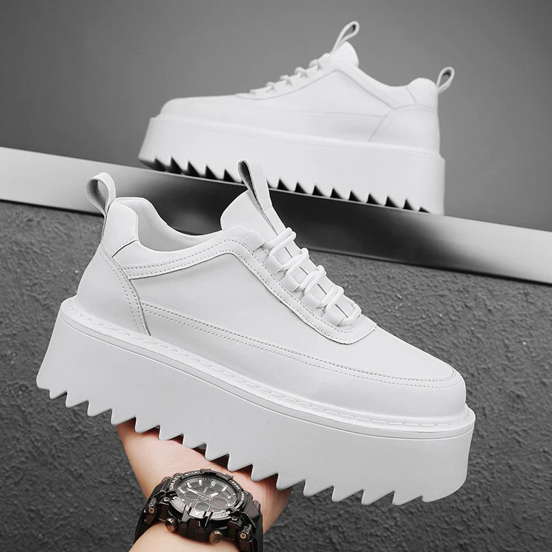 Fashion Classics Chunky Skateboard Zapatillas Hombre Mens Tennis Thick Sole Male Sneakers Outdoor Anti Slip Casual Shoes for Men