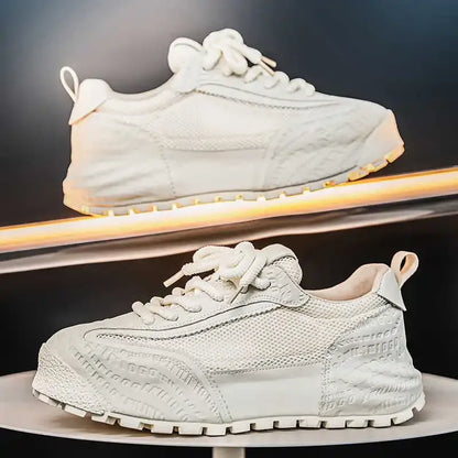 Without Heels Round Foot Retro Shoes Men Dress Casual Dress Men's Shoes Sneakers Sport Bity Latest Tenisse Tenisse Shors