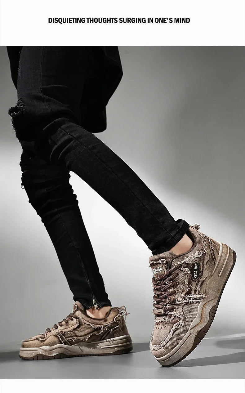 Retro Unisex Casual Shoes Fashion Cool Warm Runn Shoes Men Women Anti Slip Classic Tennis Shoes Punk Hip-hop Outdoors Sneakers