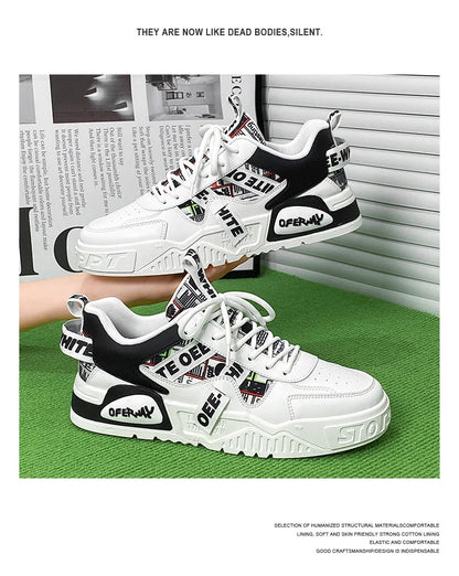 High Quality Men's Casual Shoes  Luxury Male Sneaker Outdoor Fashion Skateboard Shoes Running Platform Designer Vulcanized Shoes