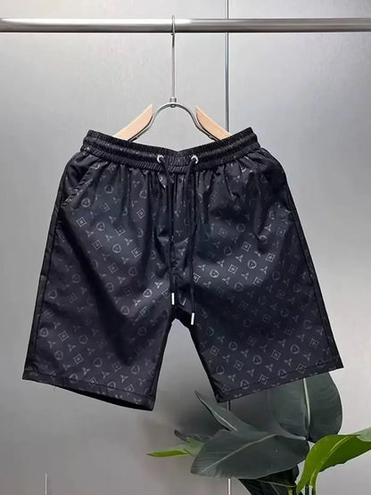 2025 3d New Men's Quick-drying Luxury Brand Shorts High-end Comfortable Casual Sports Breathable Shopping Casual Men's Shorts