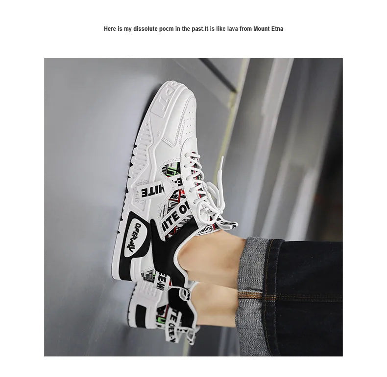 High Quality Men's Casual Shoes  Luxury Male Sneaker Outdoor Fashion Skateboard Shoes Running Platform Designer Vulcanized Shoes