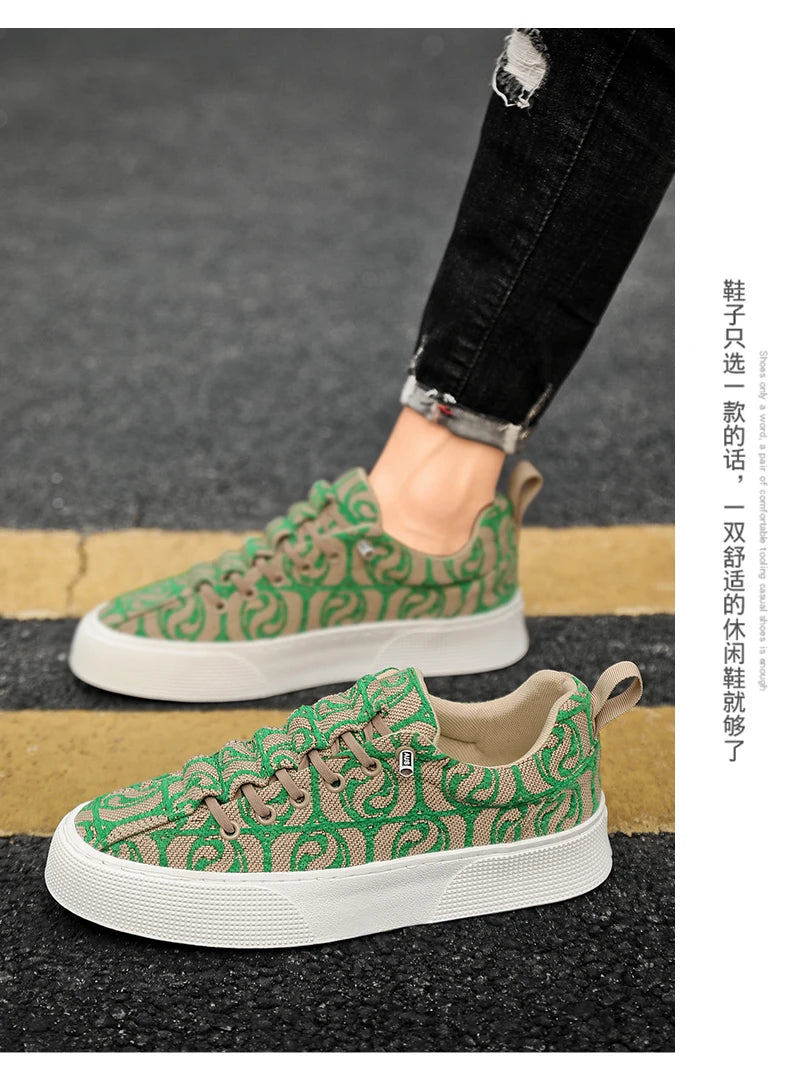 Skateboard Loafers Canvas Casual sneaker Apring and autumn Soft and comfortable Wear-resistant Ventilate Casual shoes New