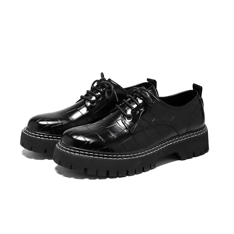 Men's Loafers Luxury Brand Leather Dress Shoes Breathable Slip-On Solid Formal Casual Shoes Handmade Designer Men Shoes Mocassin