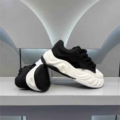 Mens Shoes 2025 Fashion Comfortable Chunky Sneakers Men Designer Walking Shoes Brand Wear-resisting Casual Shoes Tenis Masculino