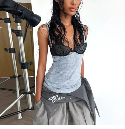 Cool American High Street Loose Casual Pants Women's Fashionable Jazz Wide Leg Pants Versatile Comfortable Workwear Trousers