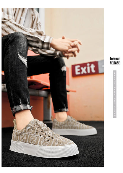 Skateboard Loafers Canvas Casual sneaker Apring and autumn Soft and comfortable Wear-resistant Ventilate Casual shoes New