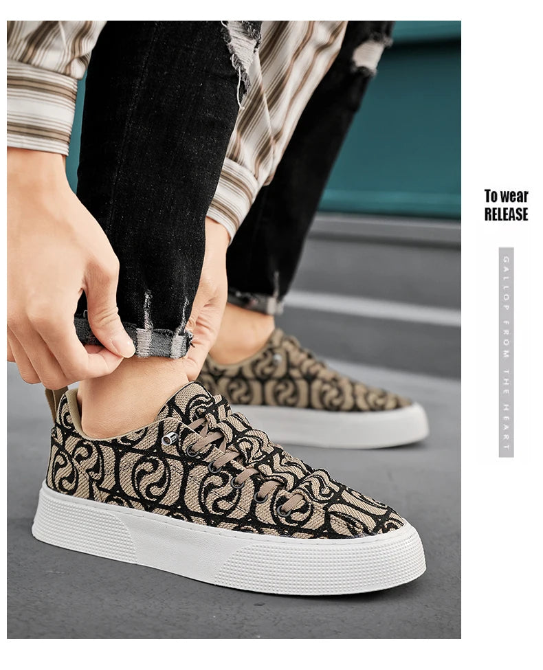 Skateboard Loafers Canvas Casual sneaker Apring and autumn Soft and comfortable Wear-resistant Ventilate Casual shoes New