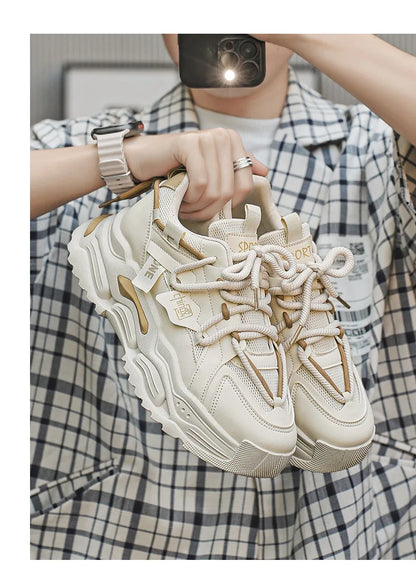 2025 Summer New Men Sneakers Man Casual Men's Shoes Tenis Luxury Shoes Trainer Race Breathable Fashion Running Shoes