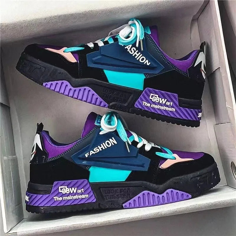 Men's Sneakers Breathable Men Casual Shoes Cool Basket Shoes for Men Non-slip Tenis Shoes Vulcanized Shoes Tenis Para Hombre
