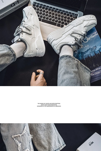 Mens Shoes Casual Sneakers Summer Outdoor Sports Running Platform Fashion Designer Luxury Skateboard Tennis Shoes Leather