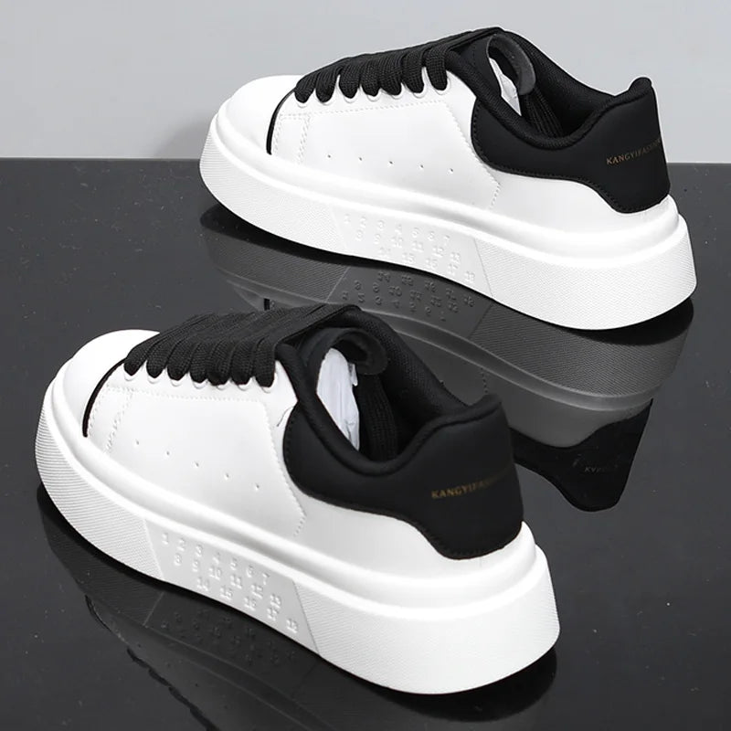 Fashion Men Skateboarding shoes Casual Sport Shoes Platform Sneakers Outdoor Breathable White Running Shoes Women Tennis Shoes
