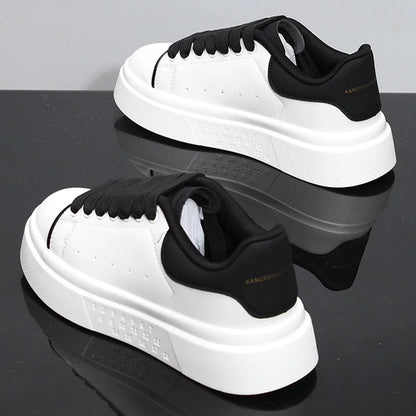 Fashion Men Skateboarding shoes Casual Sport Shoes Platform Sneakers Outdoor Breathable White Running Shoes Women Tennis Shoes