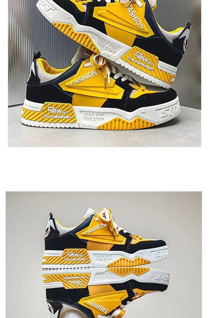 Men's Sneakers Breathable Men Casual Shoes Cool Basket Shoes for Men Non-slip Tenis Shoes Vulcanized Shoes Tenis Para Hombre