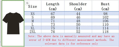 Summer men's 100% pure cotton casual sports loose and fashionable cartoon bear pattern printed round neck short sleeved T-shirt
