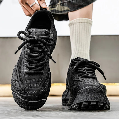 Men's Motorcycle Spring New Trendy Sneakers Comfortable and Breathable Men's Shoes