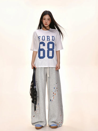 2025 New Big-Name Women's Clothing Magic Change Luxury Brand Comfortable Sweat-Absorbing T-Shirt Women Short-Sleeved Casual Top