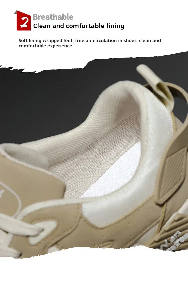 2024 Men Running Shoes New Autumn Brand Design Comfortable Soft Soled Men's Shoes Fashion Mens Sneakers Motorcycle Shoes