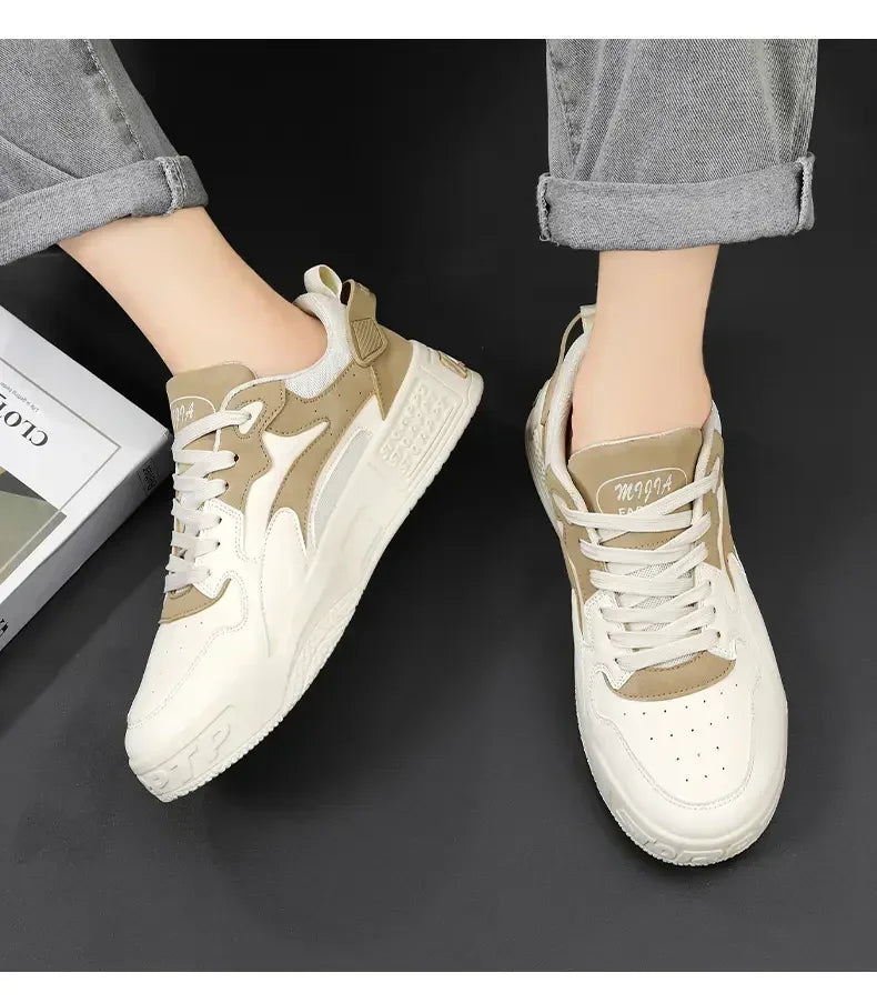 2024 Men Running Shoes New Autumn Brand Design Comfortable Soft Soled Men's Shoes Fashion Mens Sneakers Motorcycle Shoes