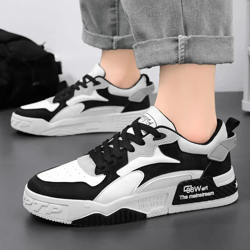 2024 Men Running Shoes New Autumn Brand Design Comfortable Soft Soled Men's Shoes Fashion Mens Sneakers Motorcycle Shoes