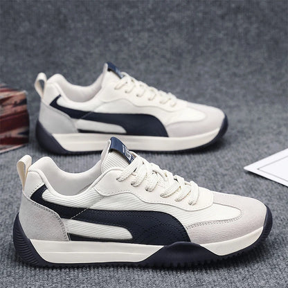 Sneakers Casual Mens Designer Retro Running Shoes Fashion Microfiber Leather Fabric Breathable Increased Internal Platform Shoes
