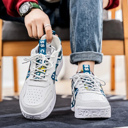 A Fashionable Casual Sneakers Suitable for Men and Women to Wear, with Breathable and Durable Casual Sports Design, Eva Soles and Fabric Insoles