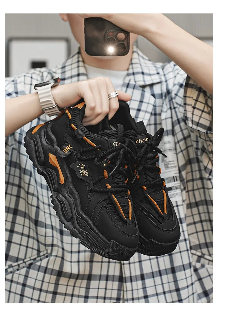 2025 Summer New Men Sneakers Man Casual Men's Shoes Tenis Luxury Shoes Trainer Race Breathable Fashion Running Shoes