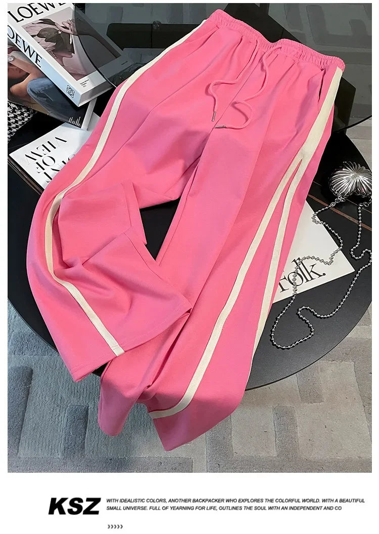 Korean Style Women's Sportswear Summer 2024 Trendy Age-Reducing Slimming Elegant Short Sleeves Hooded Top 2-Piece Set