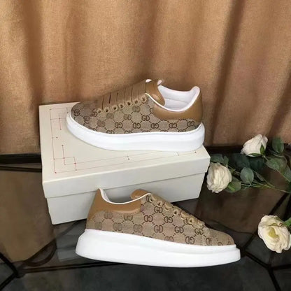 2025 new casual men's shoes, breathable and height increasing, versatile canvas shoes, trendy and casual