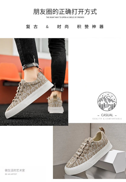 Skateboard Loafers Canvas Casual sneaker Apring and autumn Soft and comfortable Wear-resistant Ventilate Casual shoes New