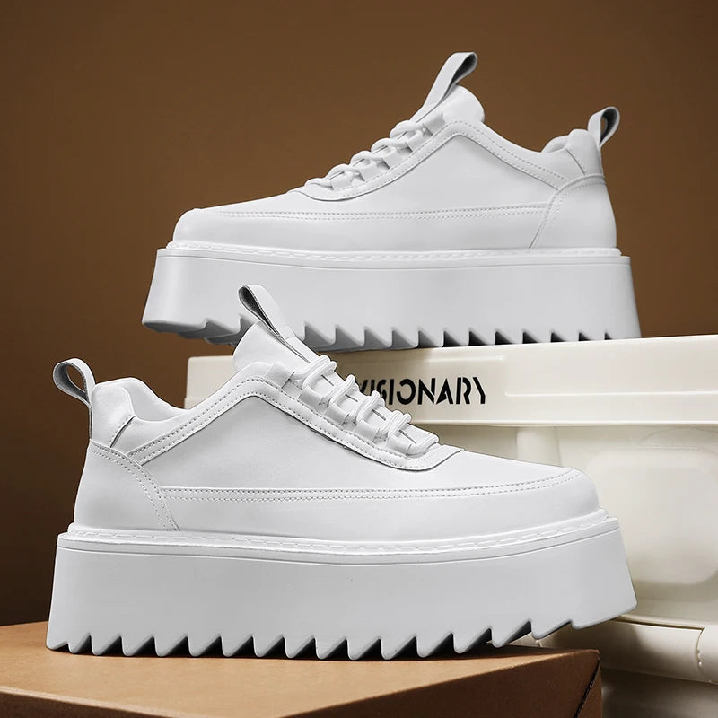 Fashion Classics Chunky Skateboard Zapatillas Hombre Mens Tennis Thick Sole Male Sneakers Outdoor Anti Slip Casual Shoes for Men