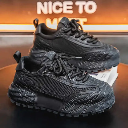 Without Heels Round Foot Retro Shoes Men Dress Casual Dress Men's Shoes Sneakers Sport Bity Latest Tenisse Tenisse Shors