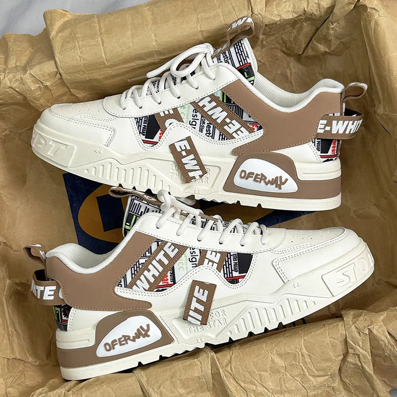 High Quality Men's Casual Shoes  Luxury Male Sneaker Outdoor Fashion Skateboard Shoes Running Platform Designer Vulcanized Shoes