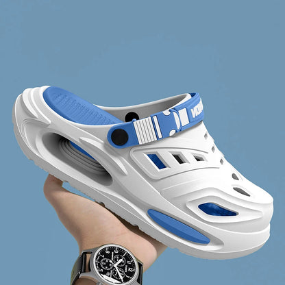 Smile Men's And Women's Cave Shoes Fashion Breathable Sandals With Removable Insoles Non-slip Cushioned Thickened Soft Slippers