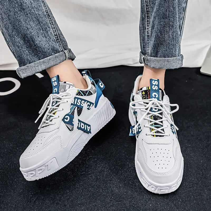A Fashionable Casual Sneakers Suitable for Men and Women to Wear, with Breathable and Durable Casual Sports Design, Eva Soles and Fabric Insoles