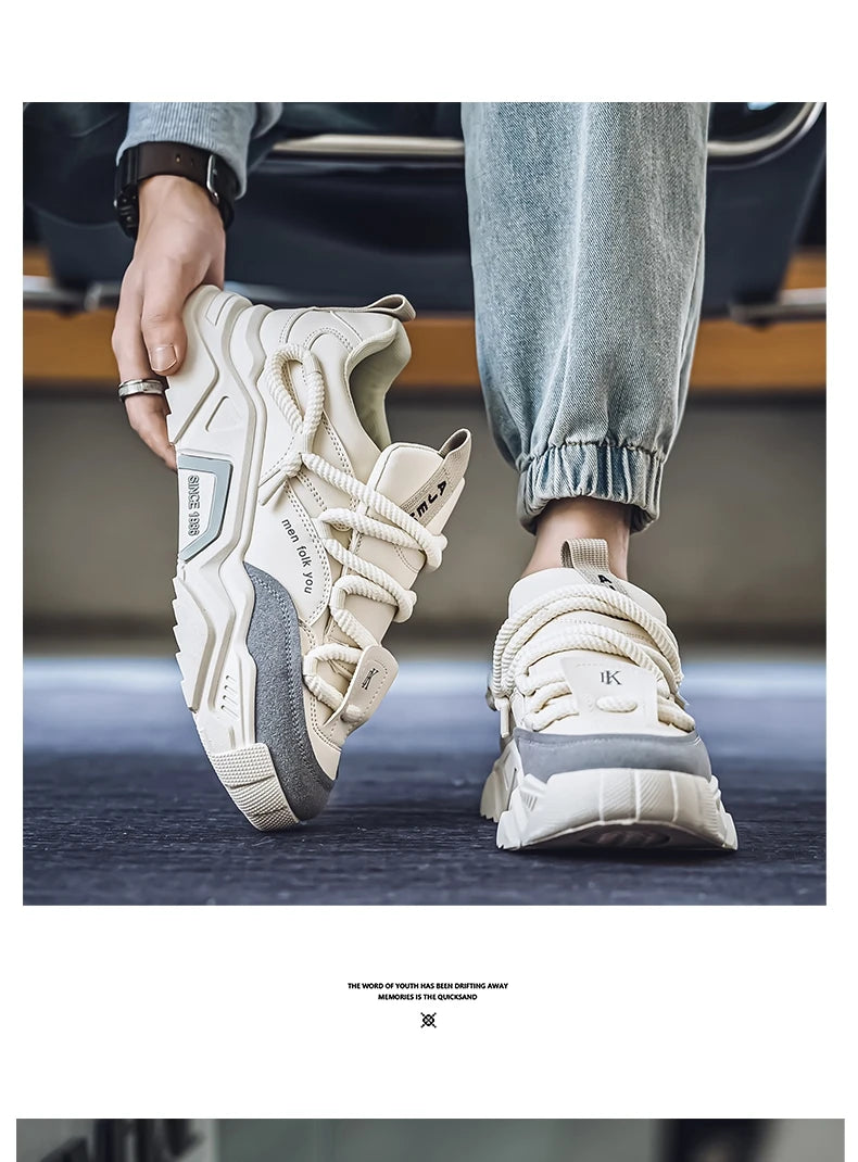 Men's Casual Shoes for Man Sneakers Durable Outsole Trainer Zapatillas Deportivas Hombre Sport Shoes High Quality Male Sneakers