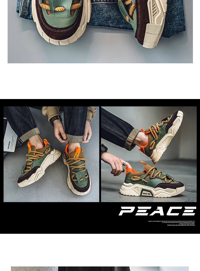 Men's Casual Shoes for Man Sneakers Durable Outsole Trainer Zapatillas Deportivas Hombre Sport Shoes High Quality Male Sneakers