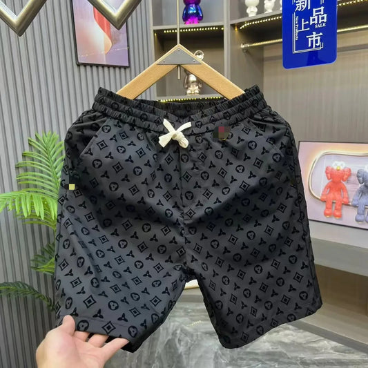 2025 3d New Men's Quick-drying Luxury Brand Shorts High-end Comfortable Casual Sports Breathable Shopping Casual Men's Shorts