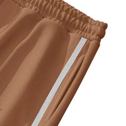 2024 Casual Sports Breasted Pants Men's Autumn New Button Loose Straight Drawstring Oversized Sweatpants Trousers Free shipping