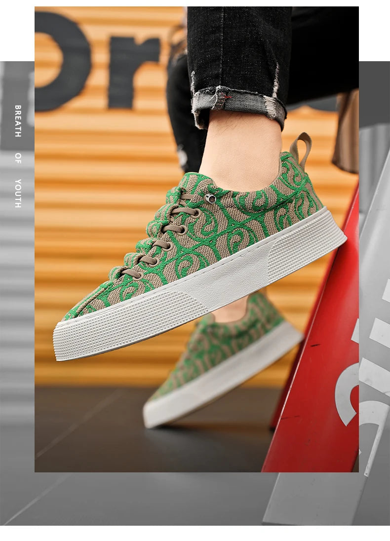 Skateboard Loafers Canvas Casual sneaker Apring and autumn Soft and comfortable Wear-resistant Ventilate Casual shoes New
