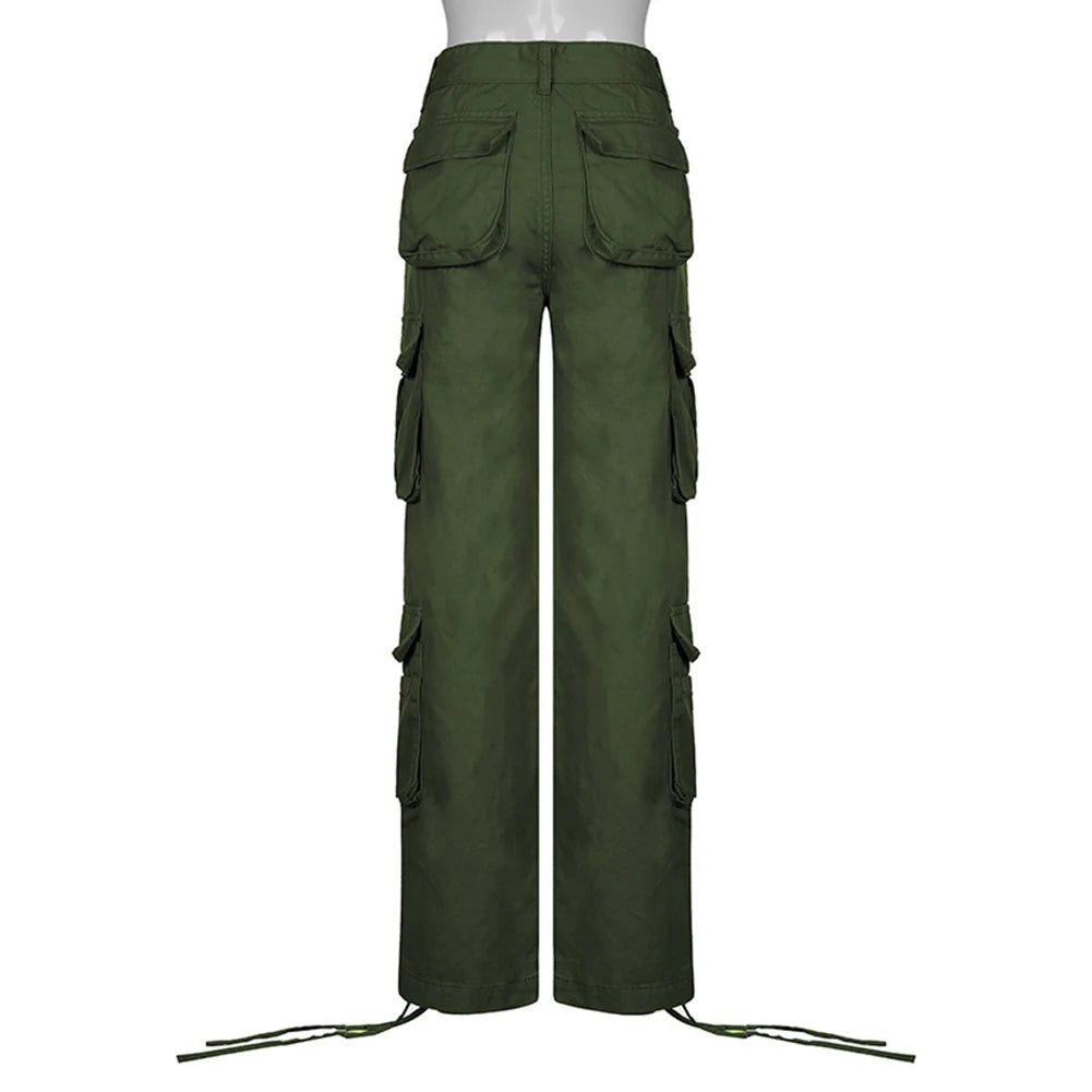 Outdoor Activities L Light Grey Baggy Cargo Pants Fashion Vintage Women Trousers Casual Women's Pants Ideal For Vacation