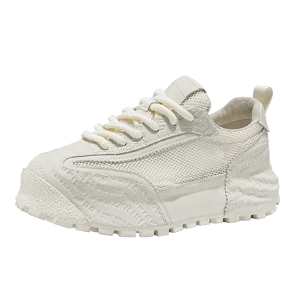 New Mens Shoes Large Size Breathable Sneakers Breathable Composite Seiko Upper Thickened Anti-slip Wear-resistant Soles Shoe