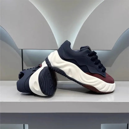 Mens Shoes 2025 Fashion Comfortable Chunky Sneakers Men Designer Walking Shoes Brand Wear-resisting Casual Shoes Tenis Masculino