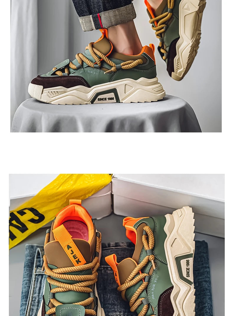 Men's Casual Shoes for Man Sneakers Durable Outsole Trainer Zapatillas Deportivas Hombre Sport Shoes High Quality Male Sneakers