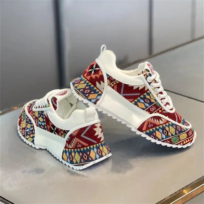 Designer Big Size 39-48 Men Chunky Sneakers Flats Board Shoes 2025 Spring New Microfiber Leather Casual Shoes Increased Internal