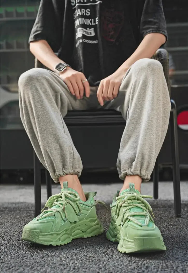 Spring/Autumn Men Sneakers man casual Men's Shoes tenis Luxury shoes Trainer Race Breathable fashion running Shoes