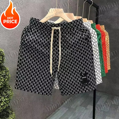 2025 Summer Adult Children's Five-point Shorts Summer New High-end Brand Trendy Brand Casual New Versatile Children's Sports