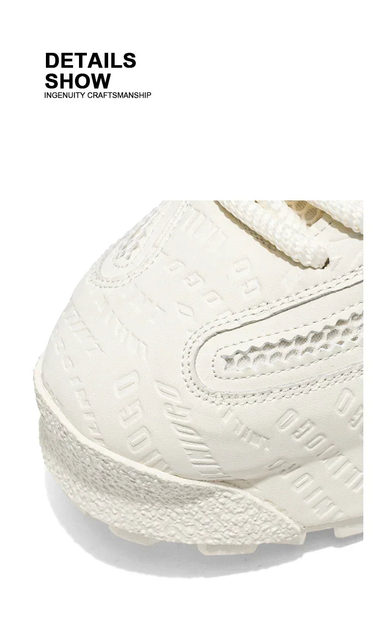 New 2025 Spring Large-mesh, High-quality Lace-up Mesh, High-quality Breathable and Fashionable Thick-soled Casual Shoes