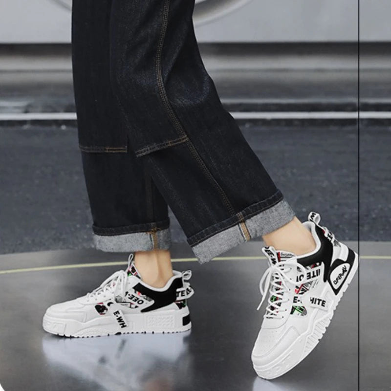 High Quality Men's Casual Shoes  Luxury Male Sneaker Outdoor Fashion Skateboard Shoes Running Platform Designer Vulcanized Shoes