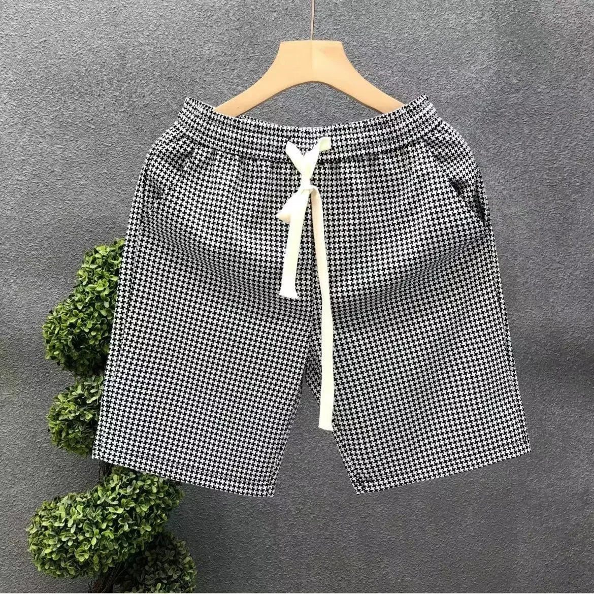2025 Summer Adult Children's Five-point Shorts Summer New High-end Brand Trendy Brand Casual New Versatile Children's Sports